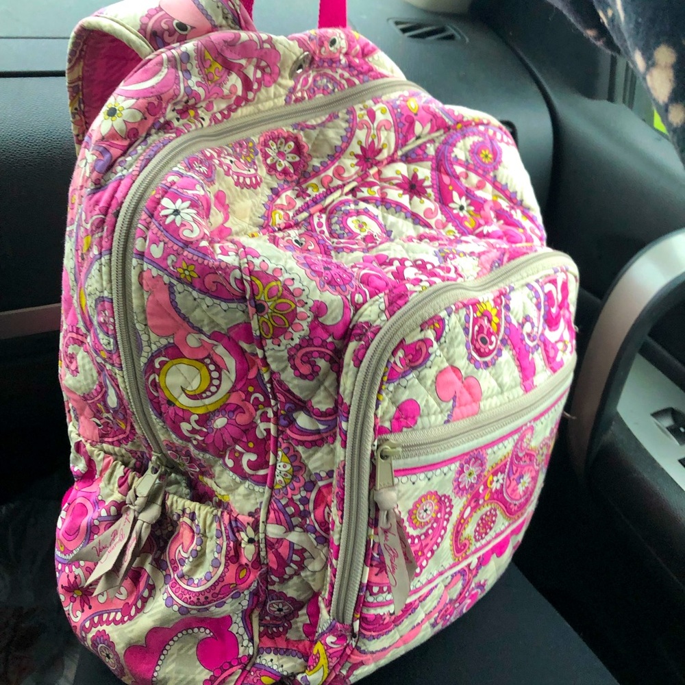 Vera Bradley book bag very roomy